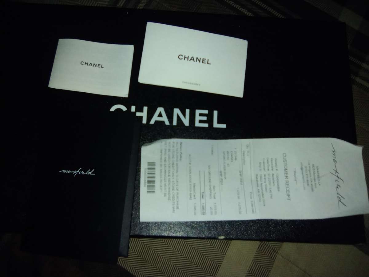 New Chanel Calfskin Mesh and Suede Calfskin White Shoes