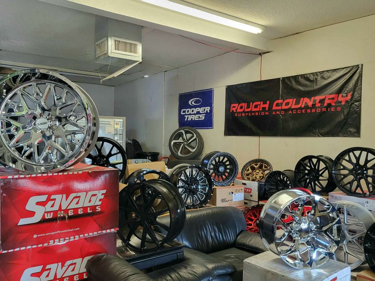New and Used tires Rims and suspension work