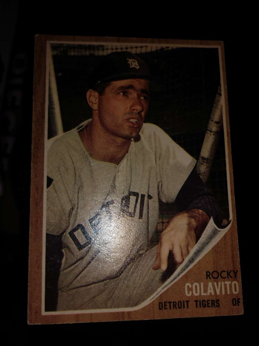 Rocky Colavito Baseball Card