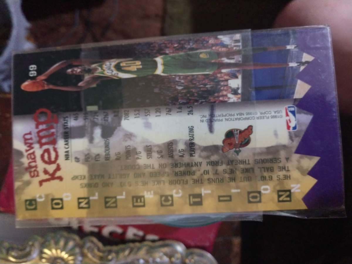 Shawn Kemp Basketball Card