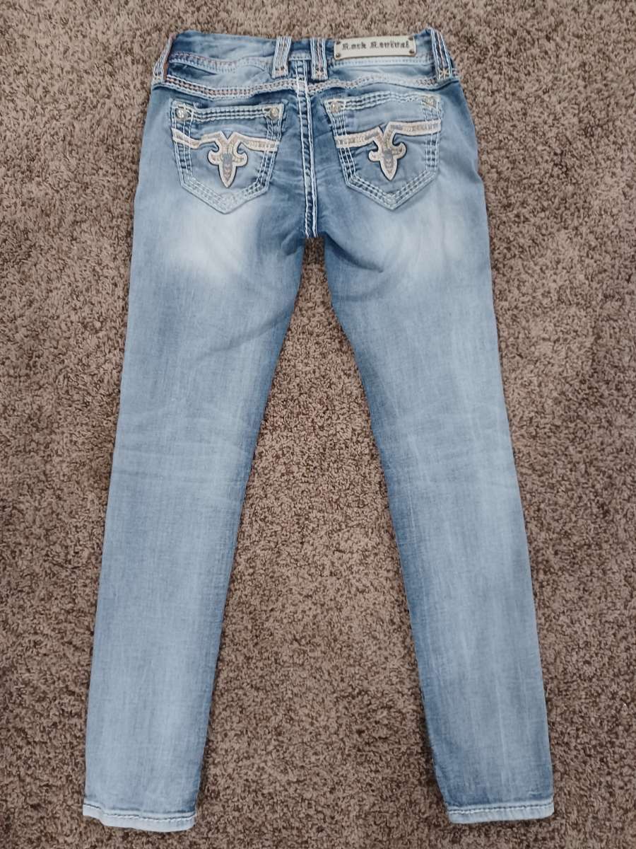 WOMENS ROCK REVIVAL JEANS ALL SZ 26