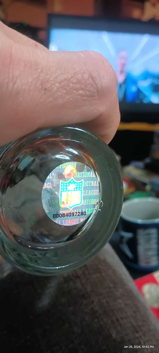 Collectable Dallas Cowboys 1 pint Glass