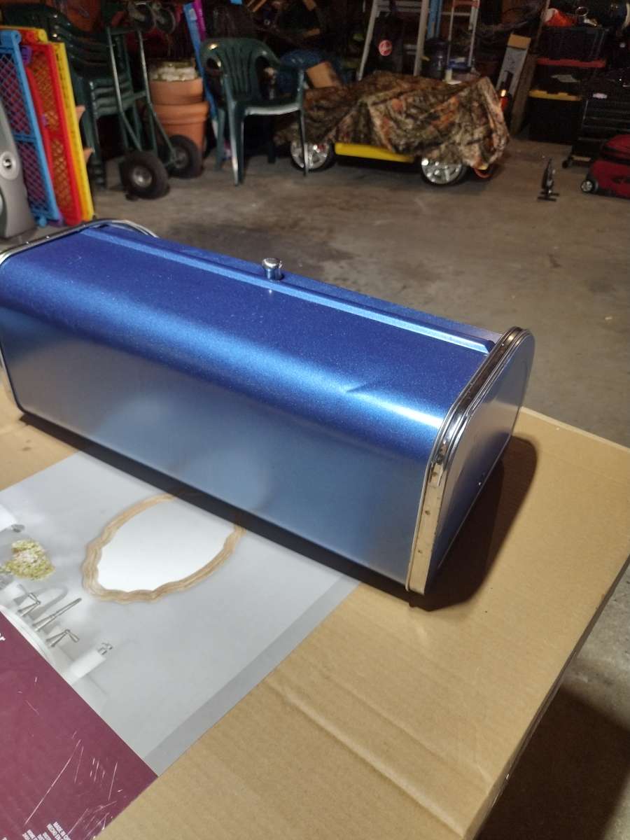 Vintage refurbished bread box