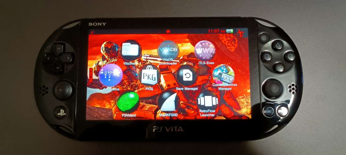 Fully Loaded PS Vita  256GB SD Card SD2Vita Adapter OEM Batt