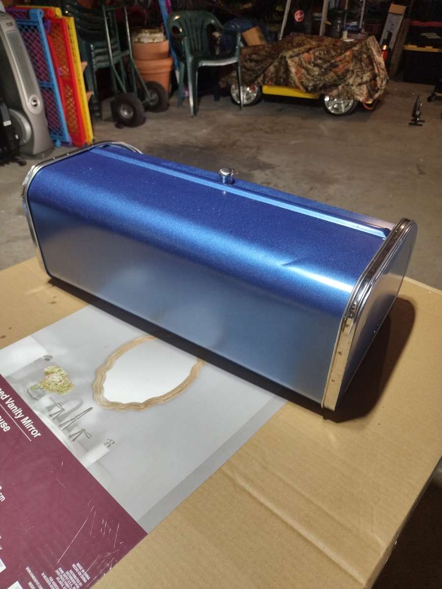 Vintage refurbished bread box