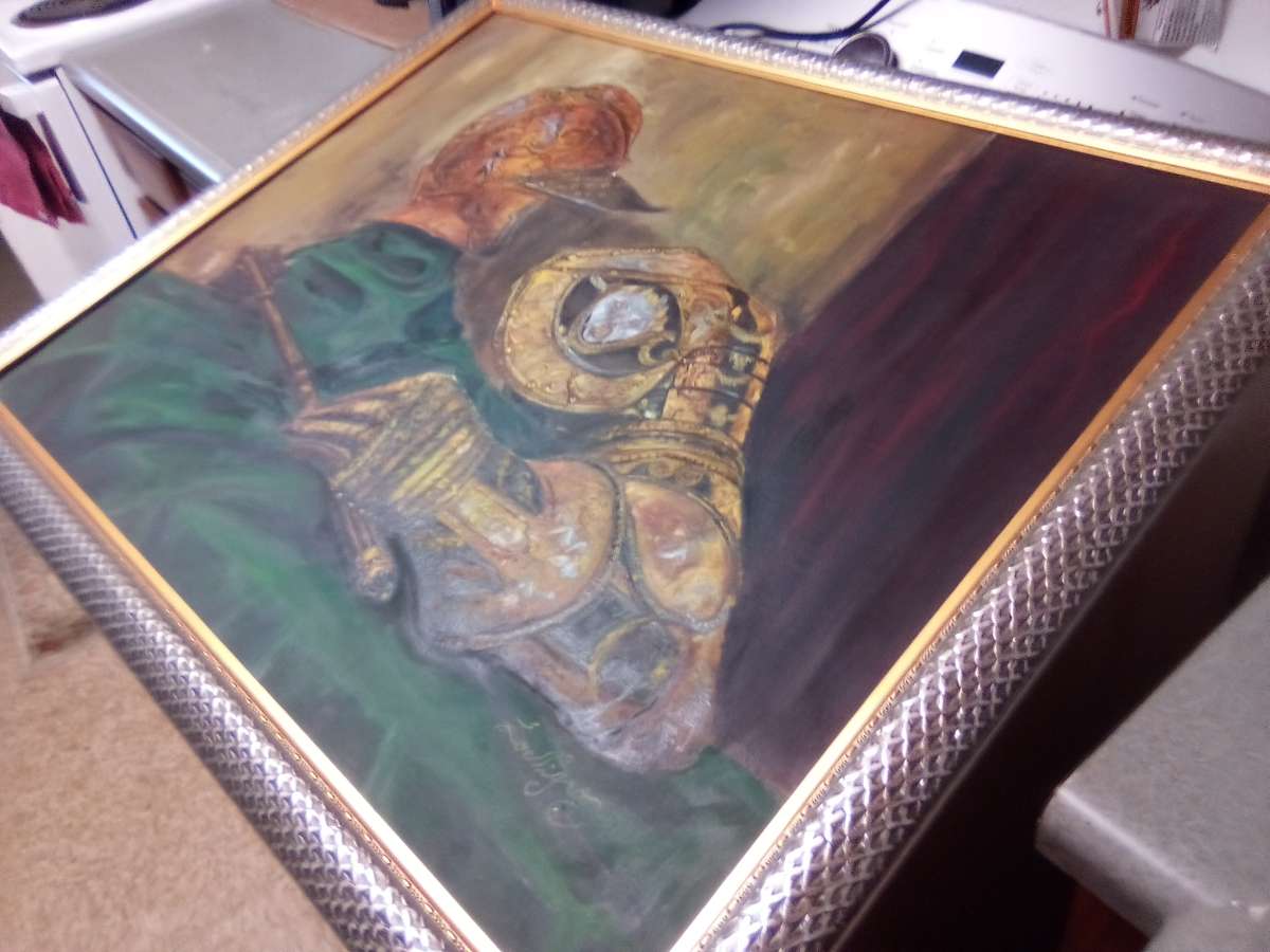 Rare vintage painting