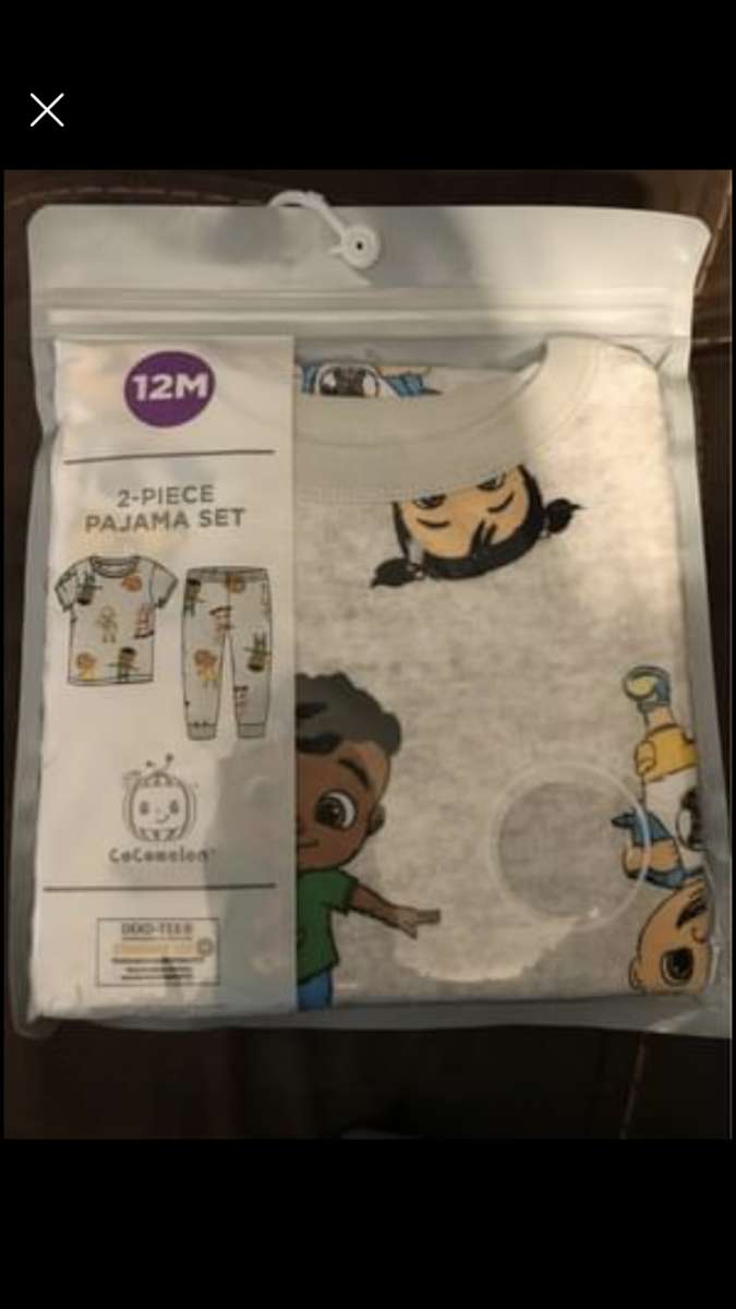 NWT size 12 month girls pajamas