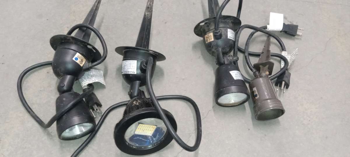 the LED portable outdoor spotlight