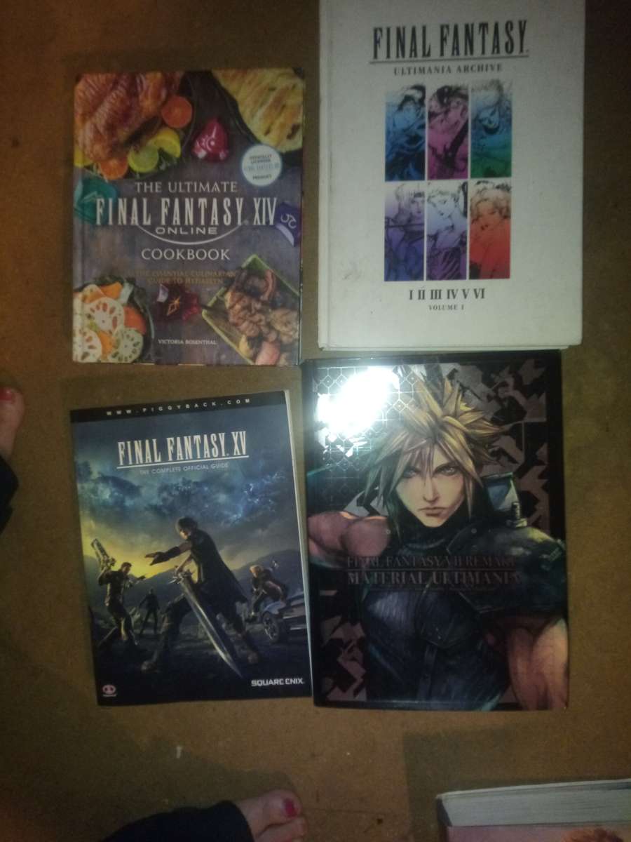 final fantasy ultimania archive books 1 through 3