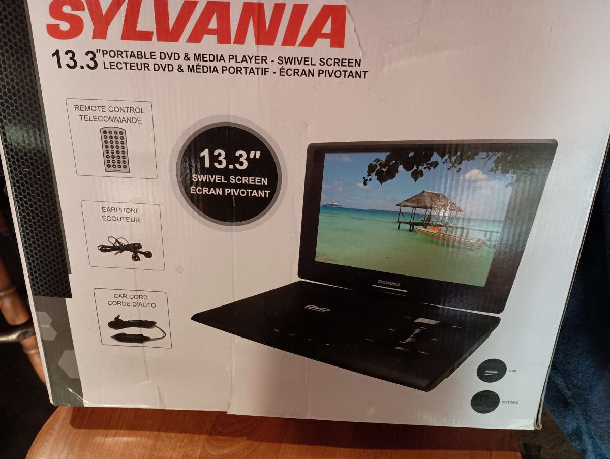 Sylvania SDVD portable player