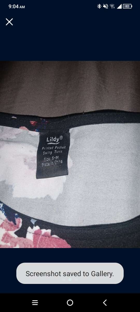 LILDY DRESS SZ S