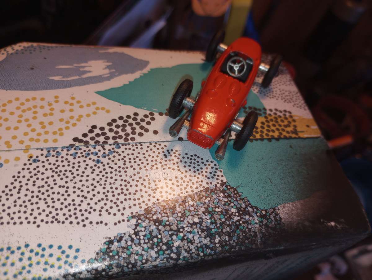 vintage Lesney diecast Ferrari