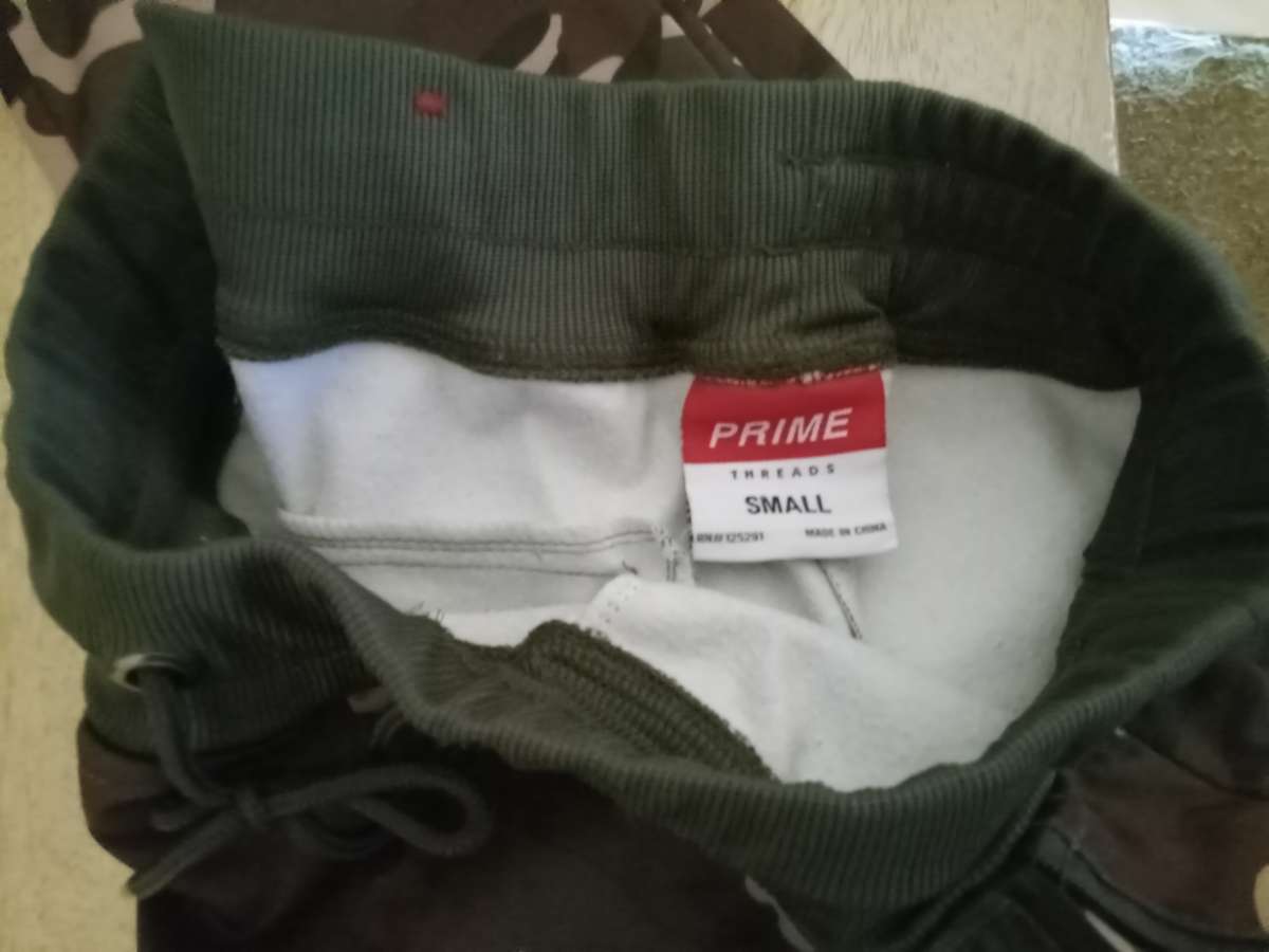 Mens Prime Camo Fleece Joggers