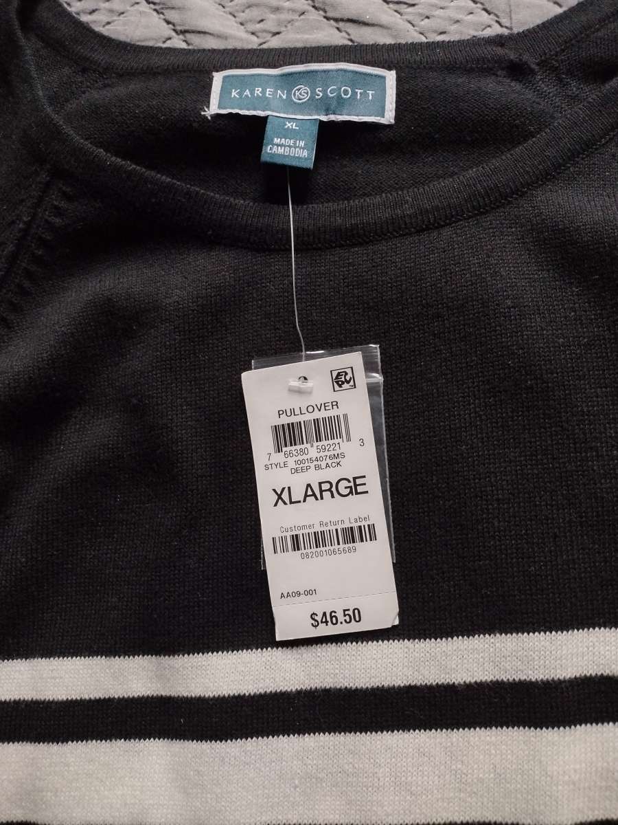 XL Karen Scott sweater