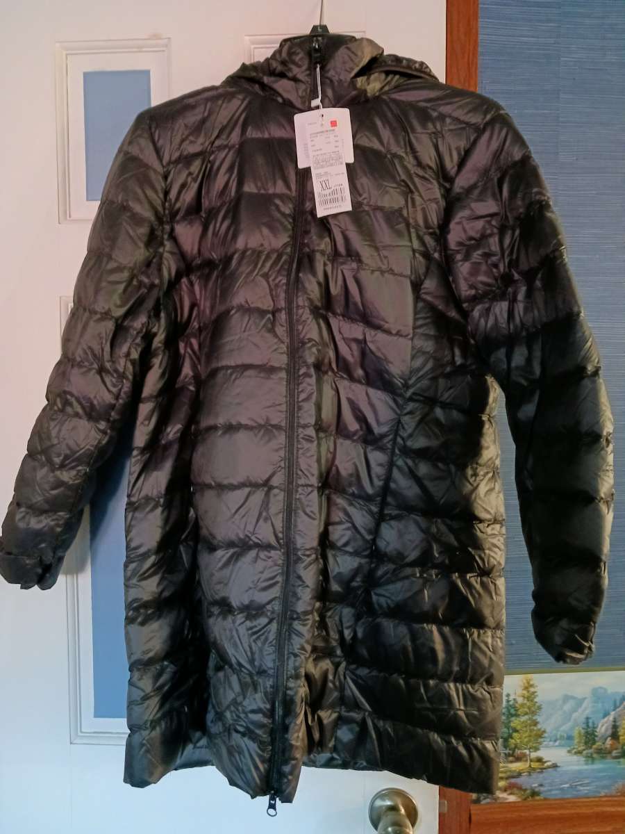 Black Long Puffer Coat