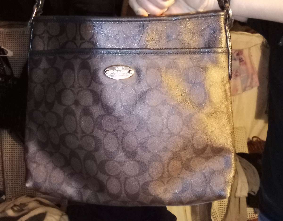 authentic Coach crossbody purse