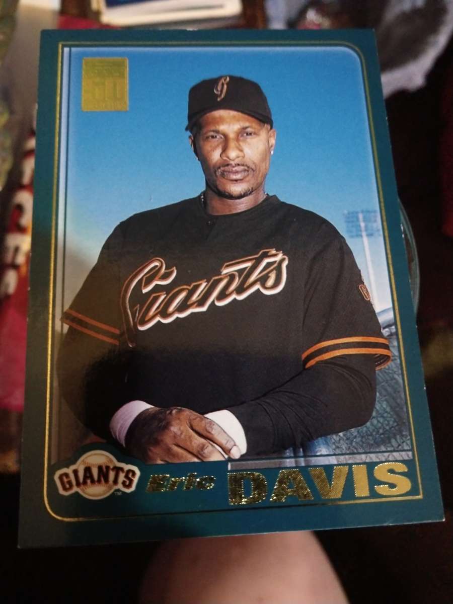 Eric Davis Baseball Card