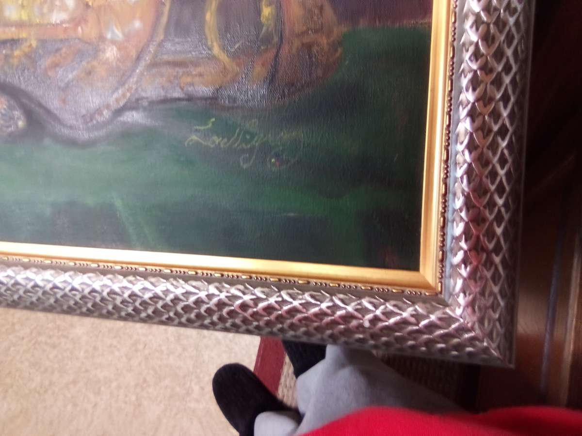 Rare vintage painting