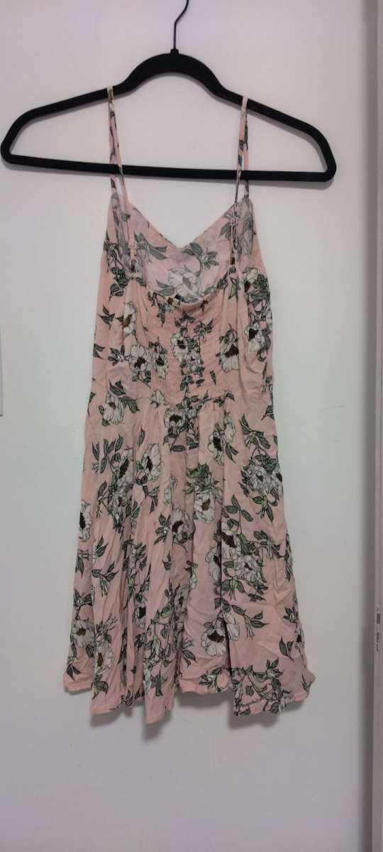 Cotton On Pink Floral Spaghetti Strap Dress