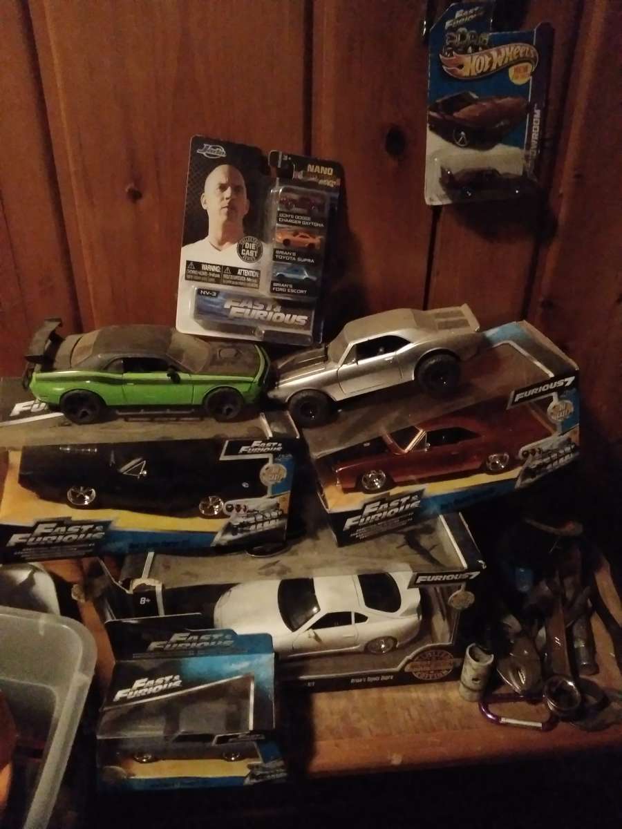 Fast and the Furious diecast cars two of them been removed o
