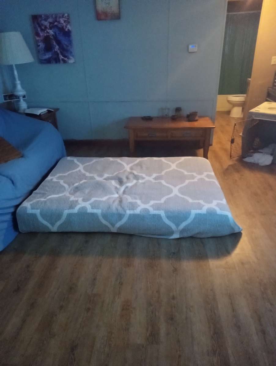 Futon with mattress