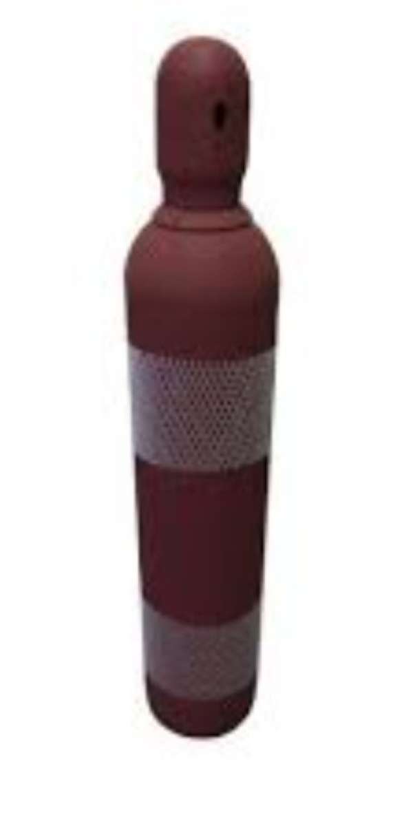 2 150 cu ft c25 full of gas 1 empty argon 150cuft empty