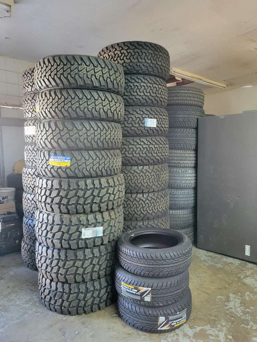 New and Used tires Rims and suspension work
