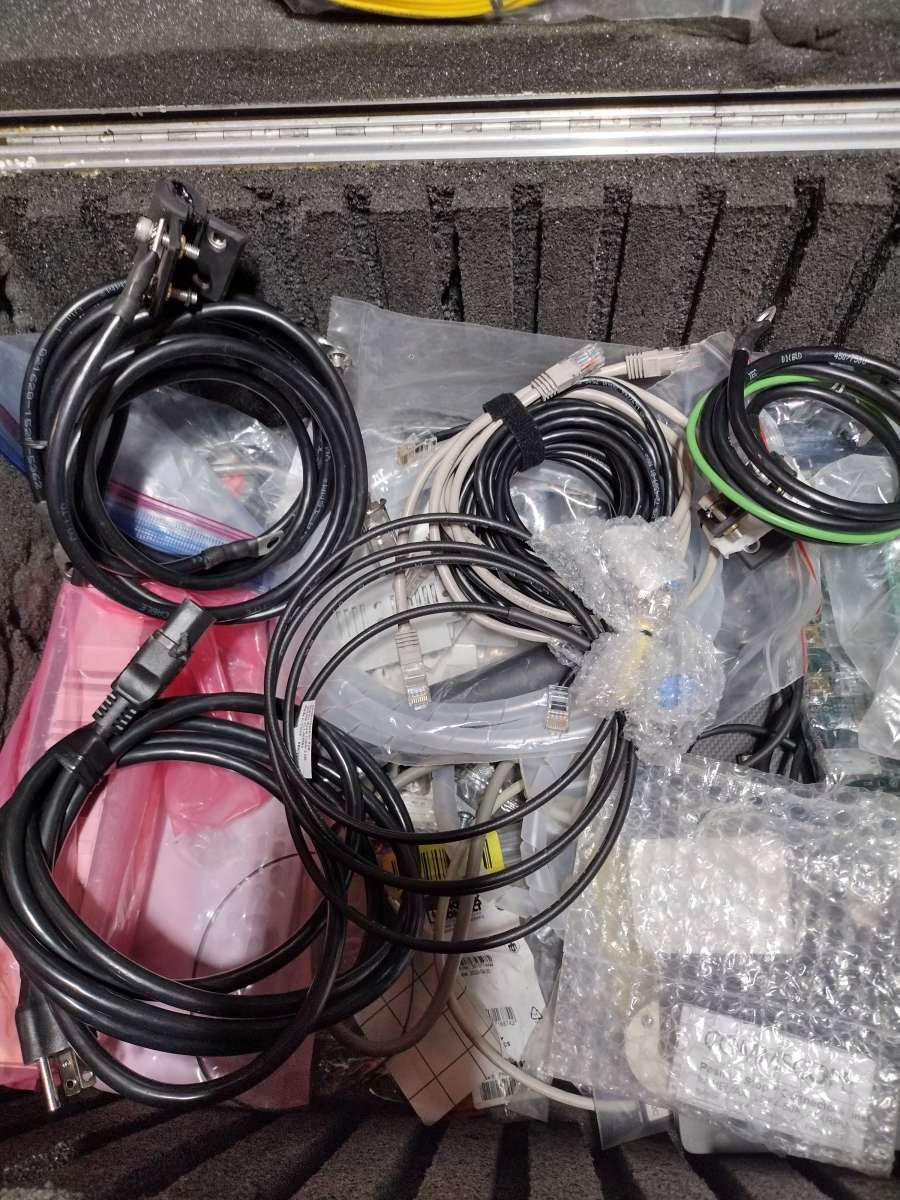CABLES Various kinds fiber optic coax ground ethernet