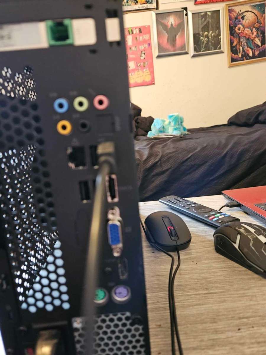 Yugioh cards and magic cards and desktop pc