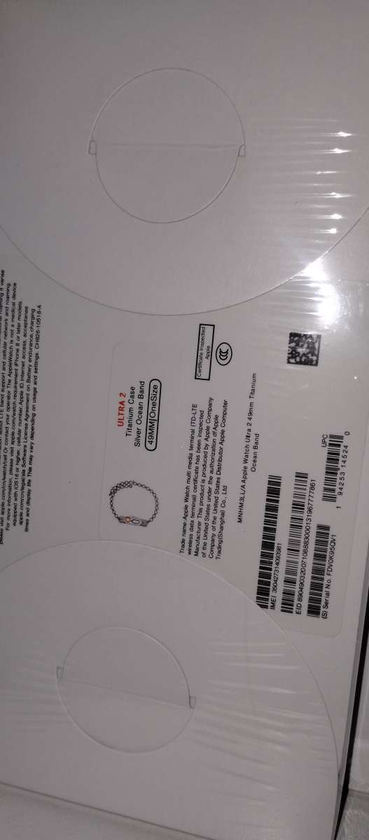 new Apple ultra 2 never opened
