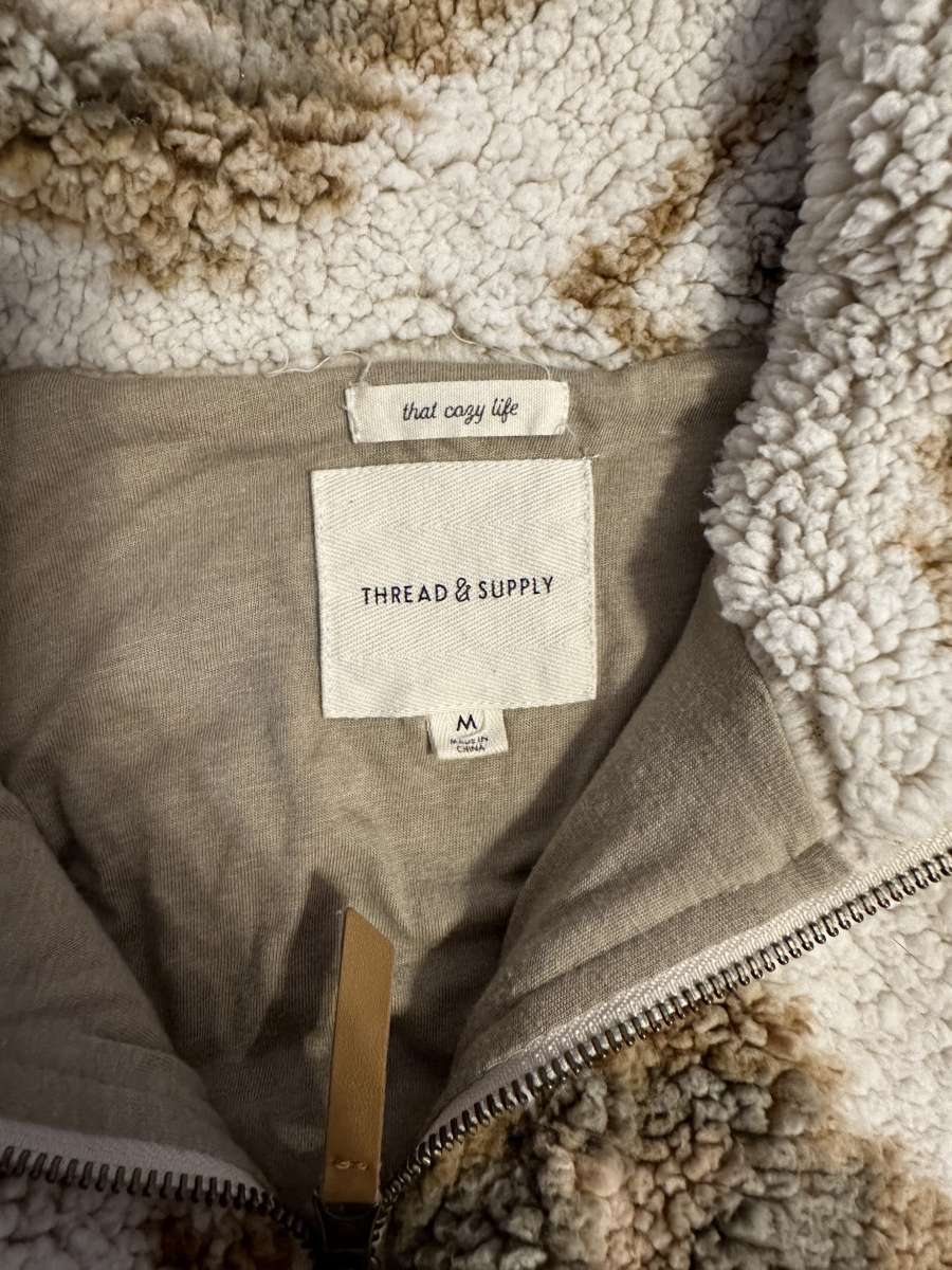 Thread of Supply fleece jacket
