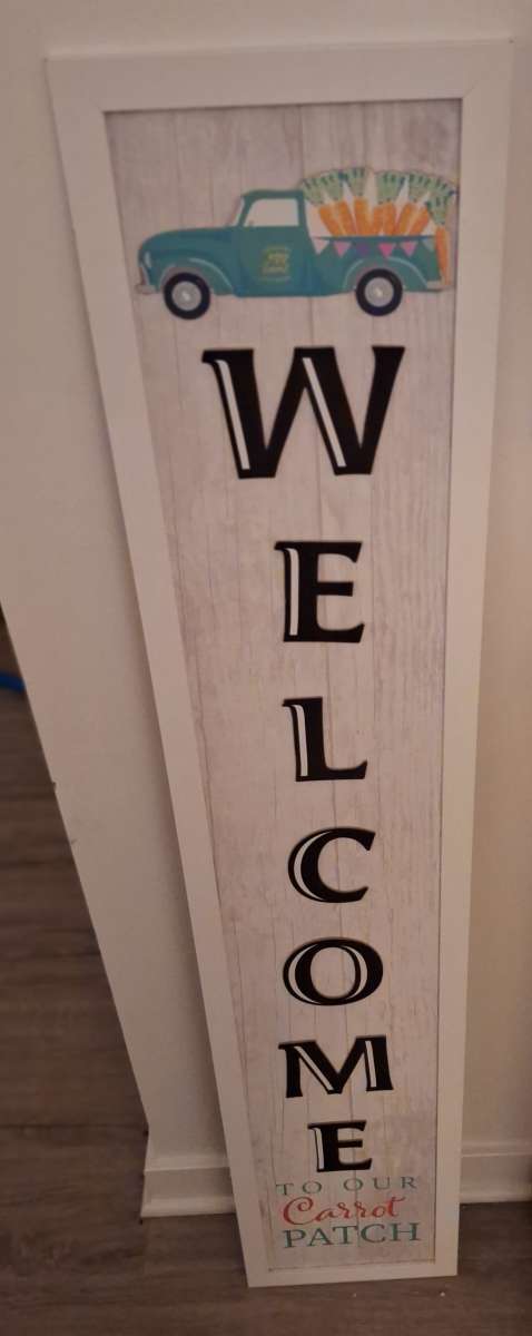 Easter door sign