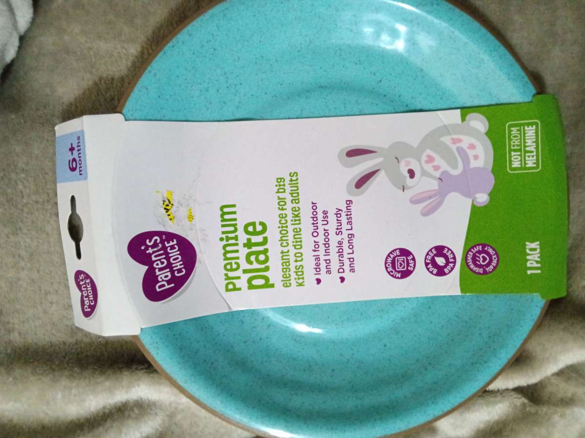 Pacifiers and Child Plate