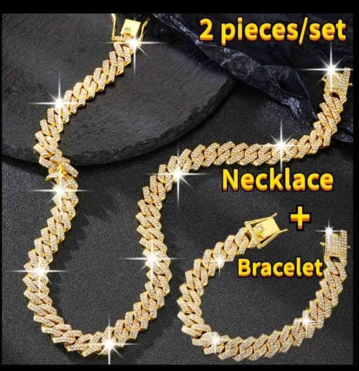 MENS AND womens GOLD AND DIAMONDS CRAINS