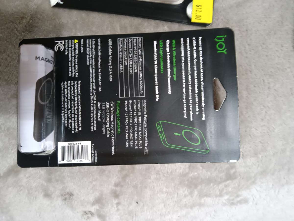 Chargers Portable x4