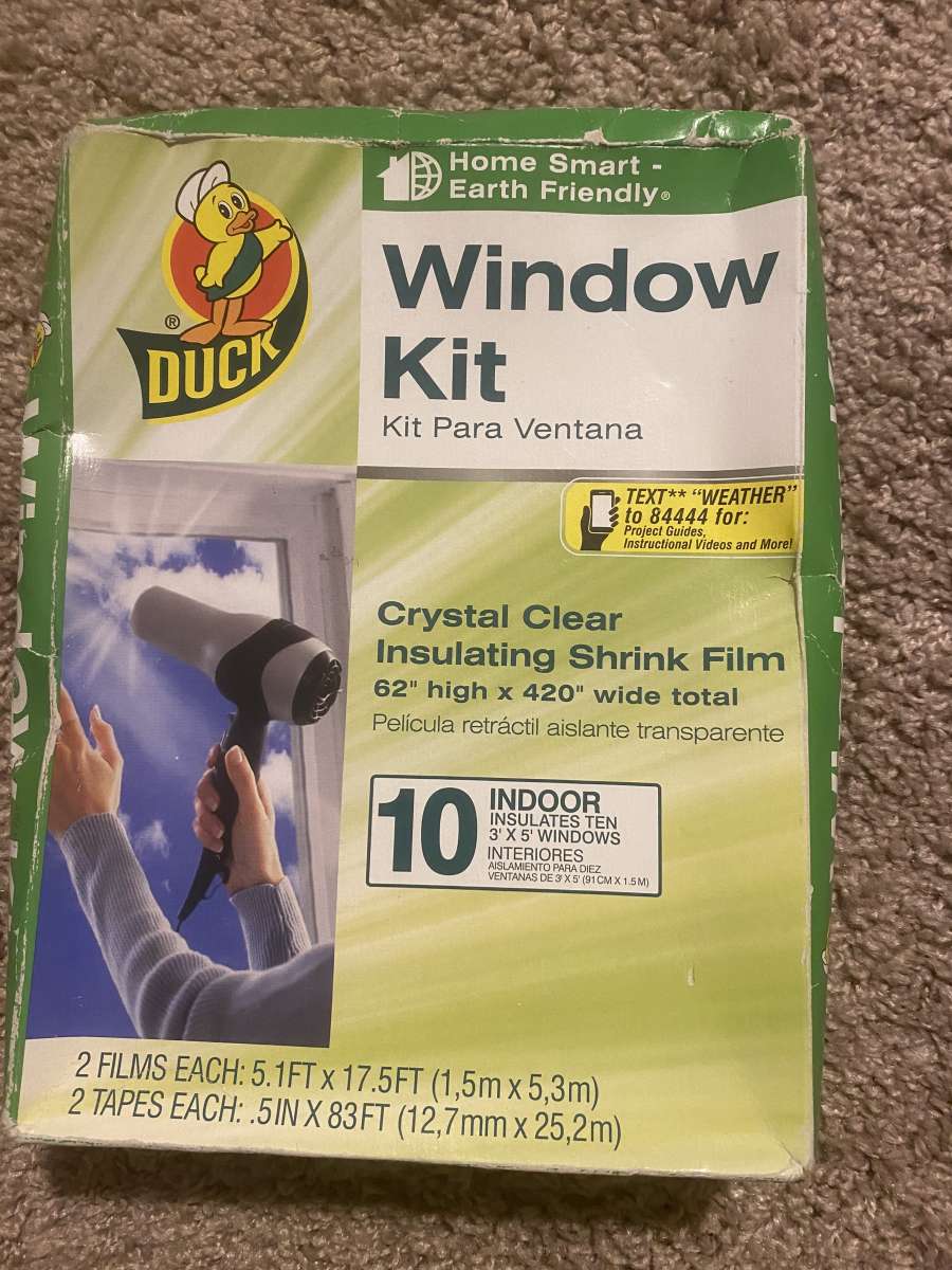 Duck Window Kit AND Duck Faucet Cover