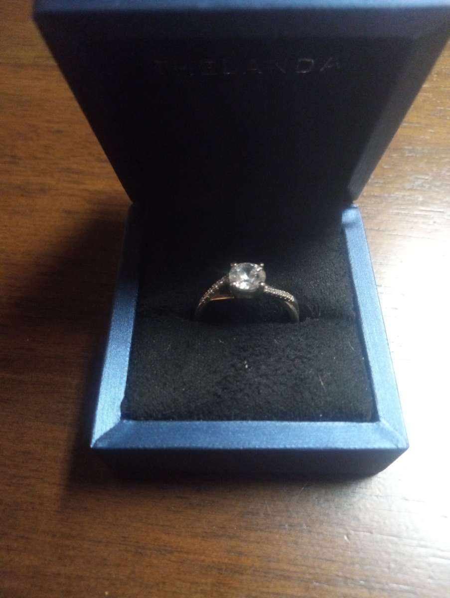 womens starling silver engagement ring sizes 7