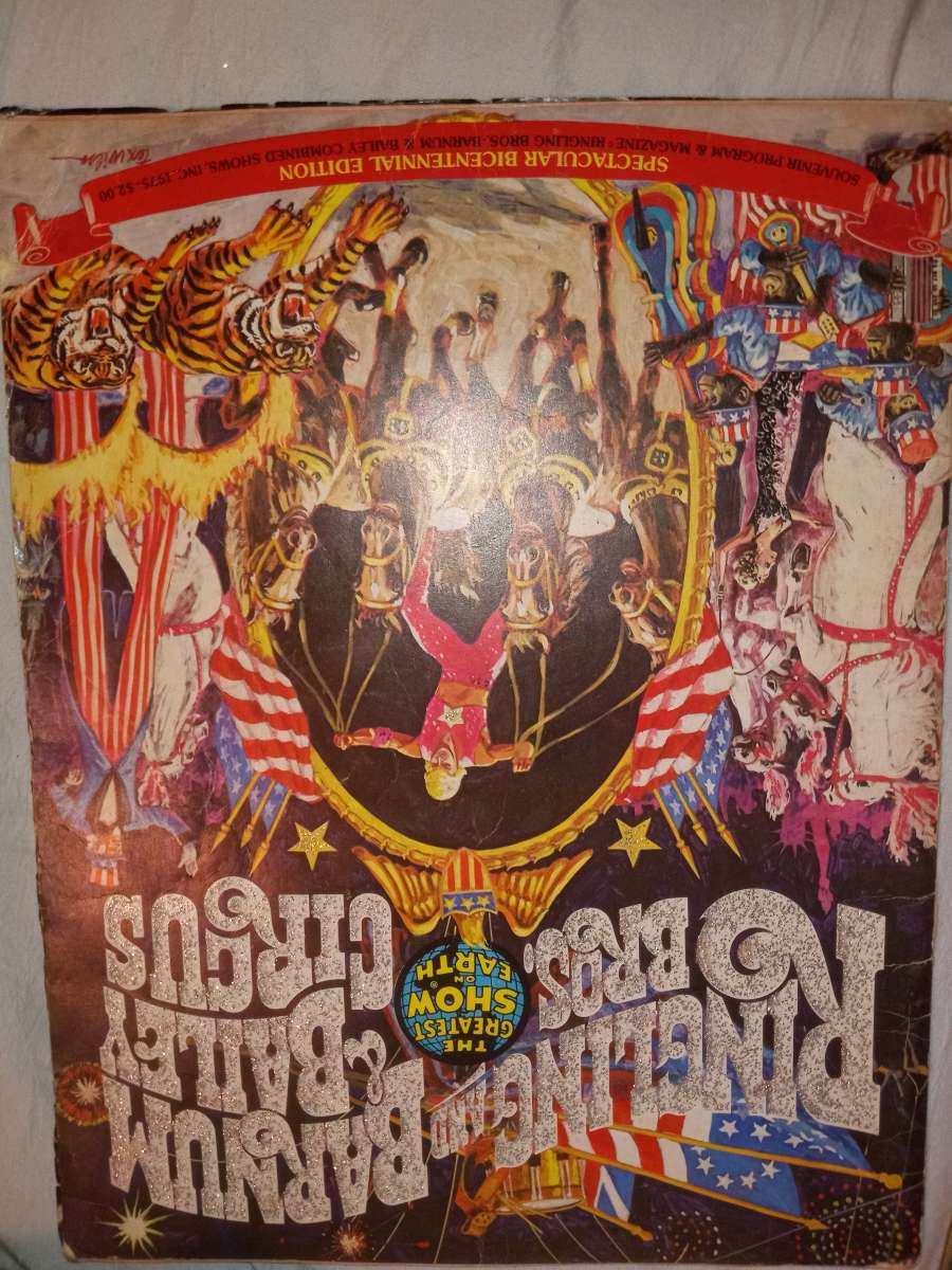 original 1970   Ringling bros  magazine