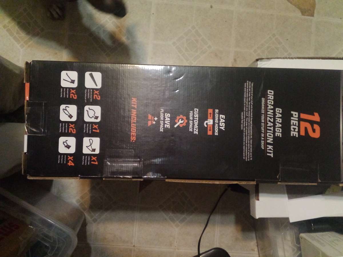 12 Piece Garage Organization Kit