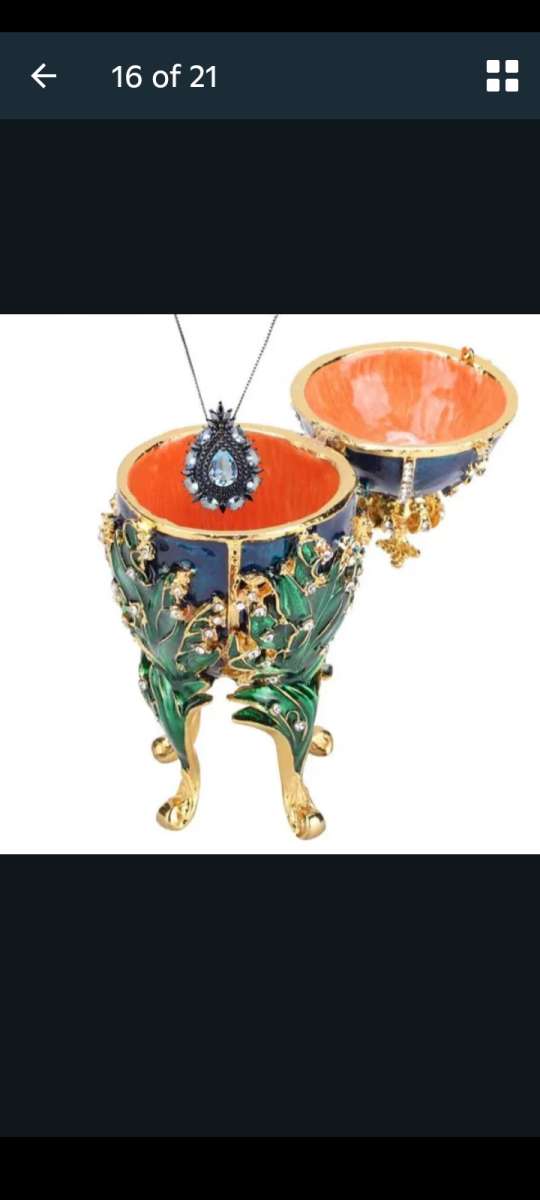 Decorative Egg Jewerly Boxes