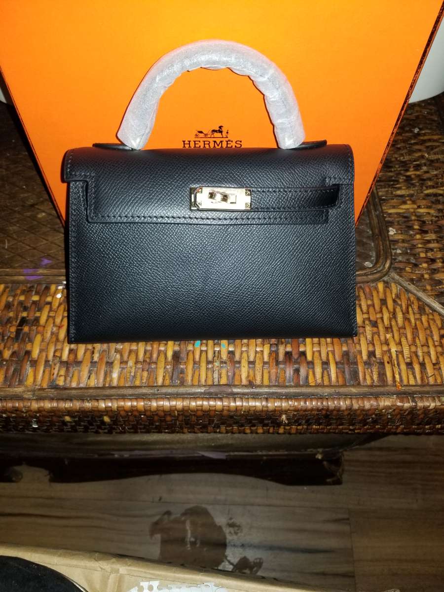 HERMES Epsom Mini Kelly Sellier 20
