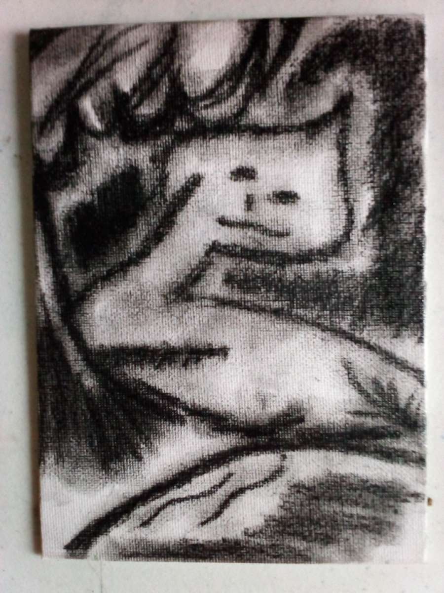 Charcoal canvas