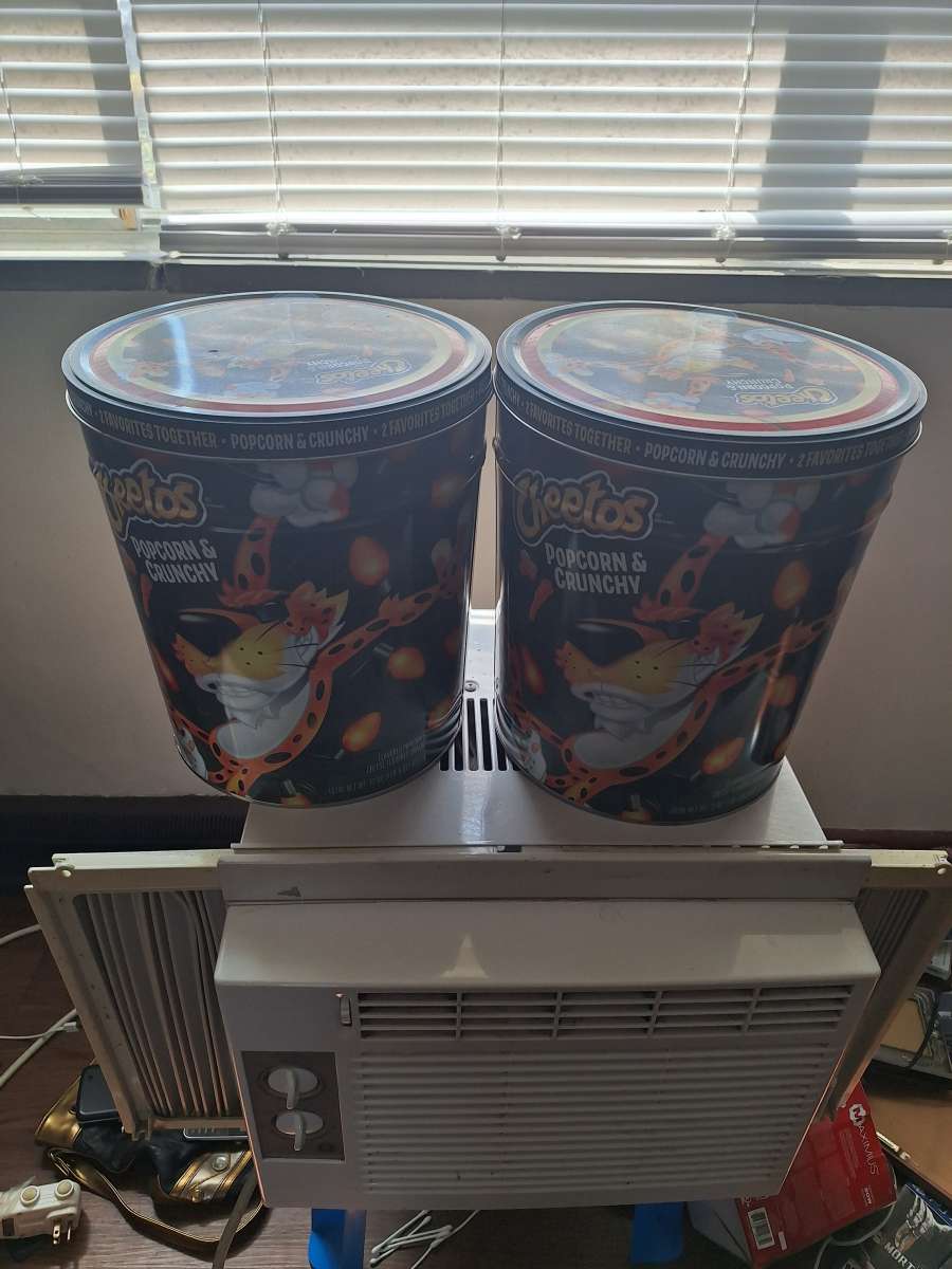 cheerios tins 2 of them