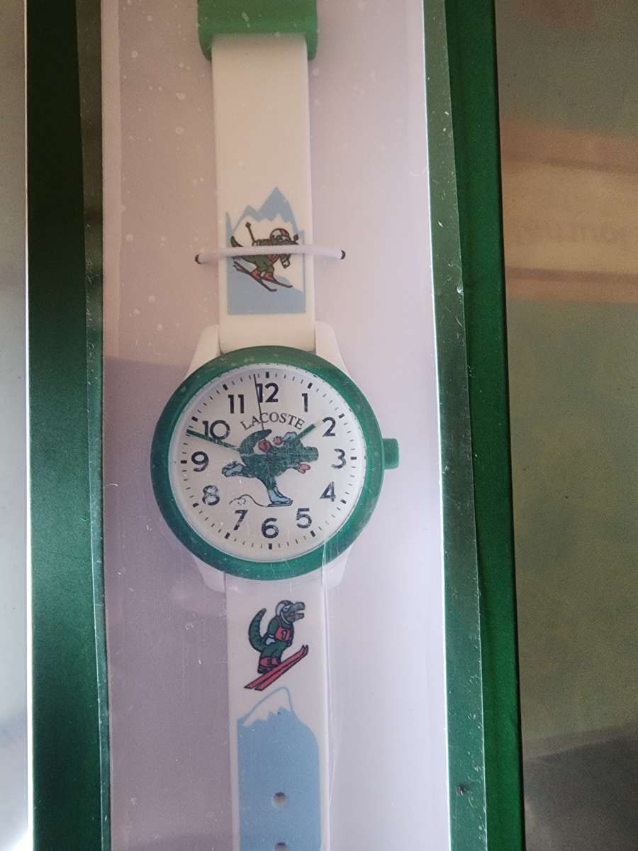 White Lacoste Watch
