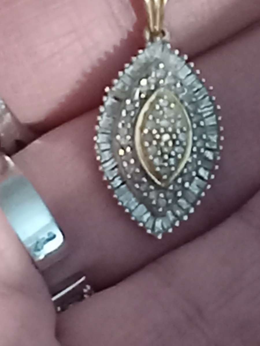 10 K 50 count Diamond necklace