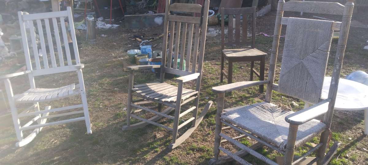 all three rocking chairs One price