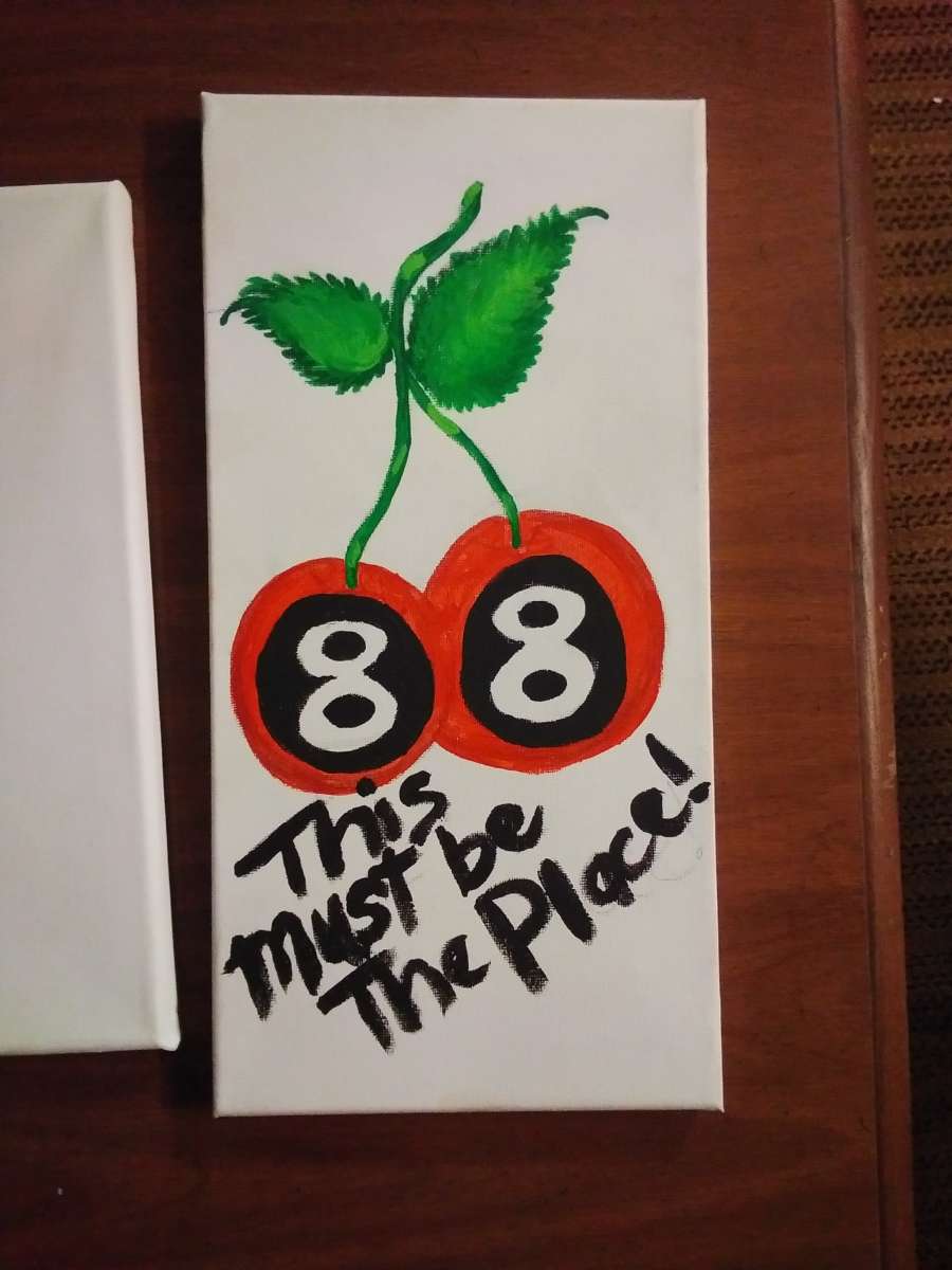 3 piece hand painted picture set