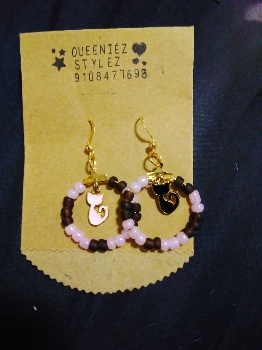 kitty Kat ear rings