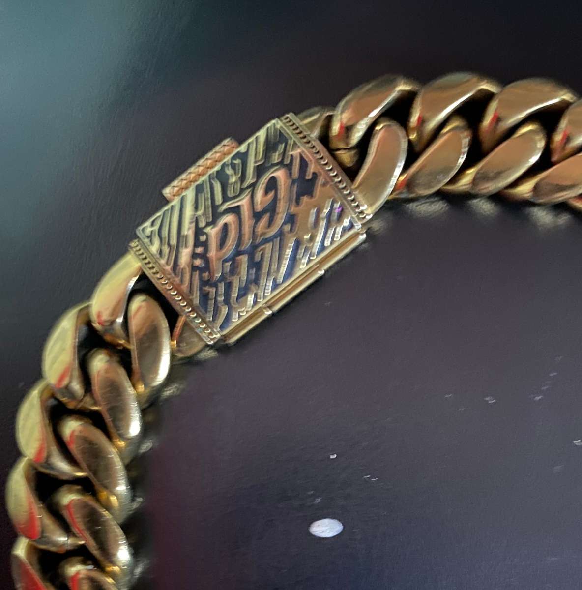 GLD Miami Cuban 18k plated Chain