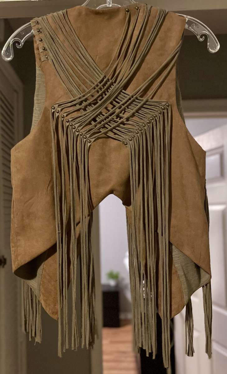 Miss Me suede vest size XS